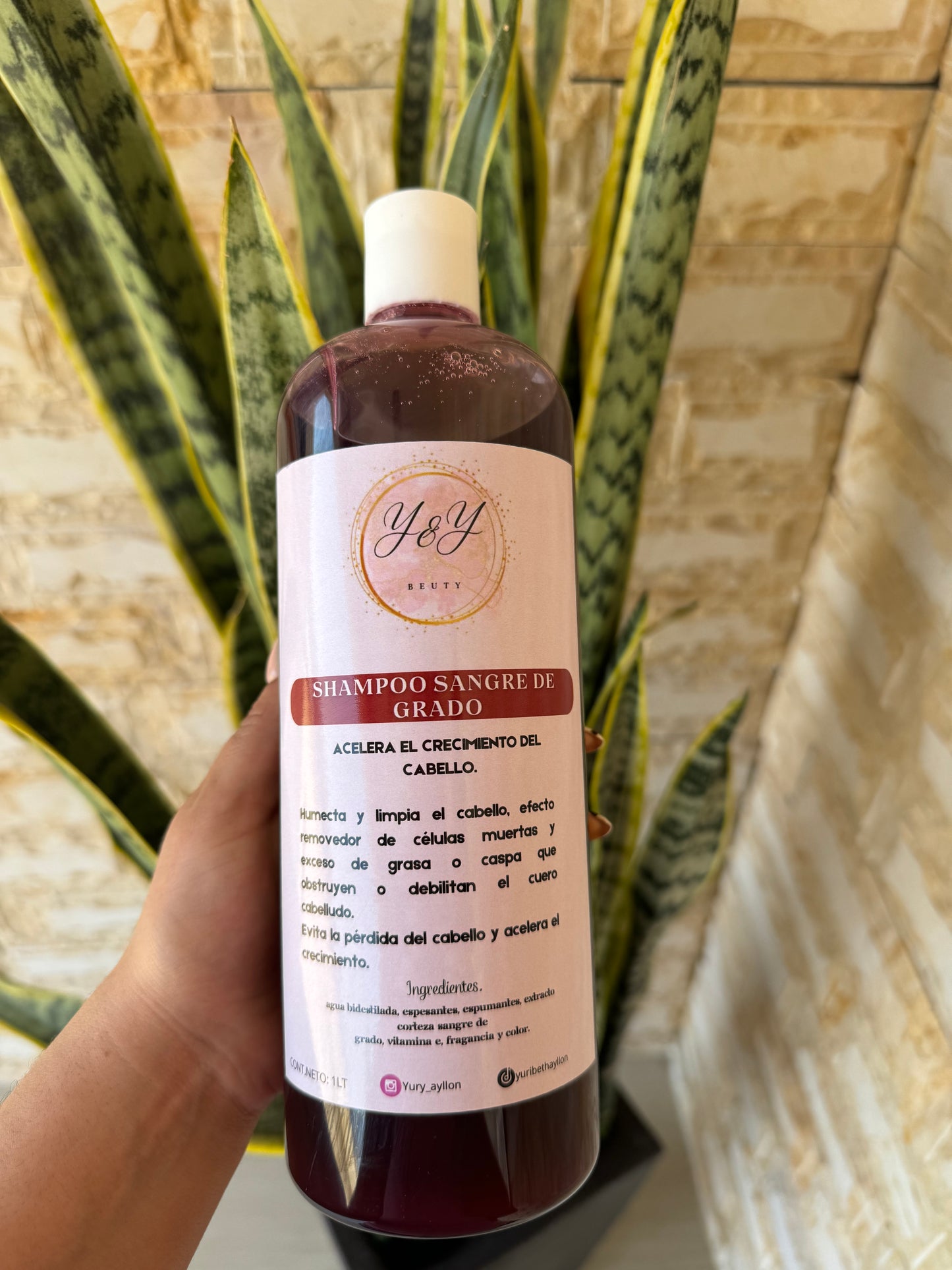Shampoo sangre de grado