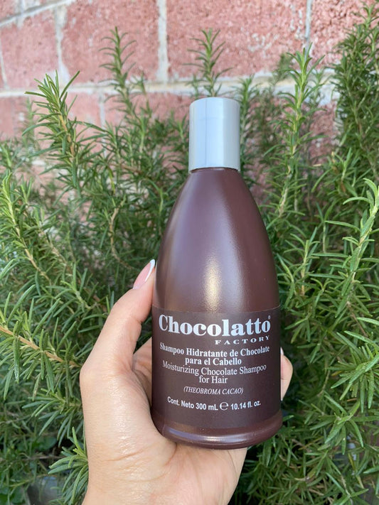 Shampoo hidratante de chocolate